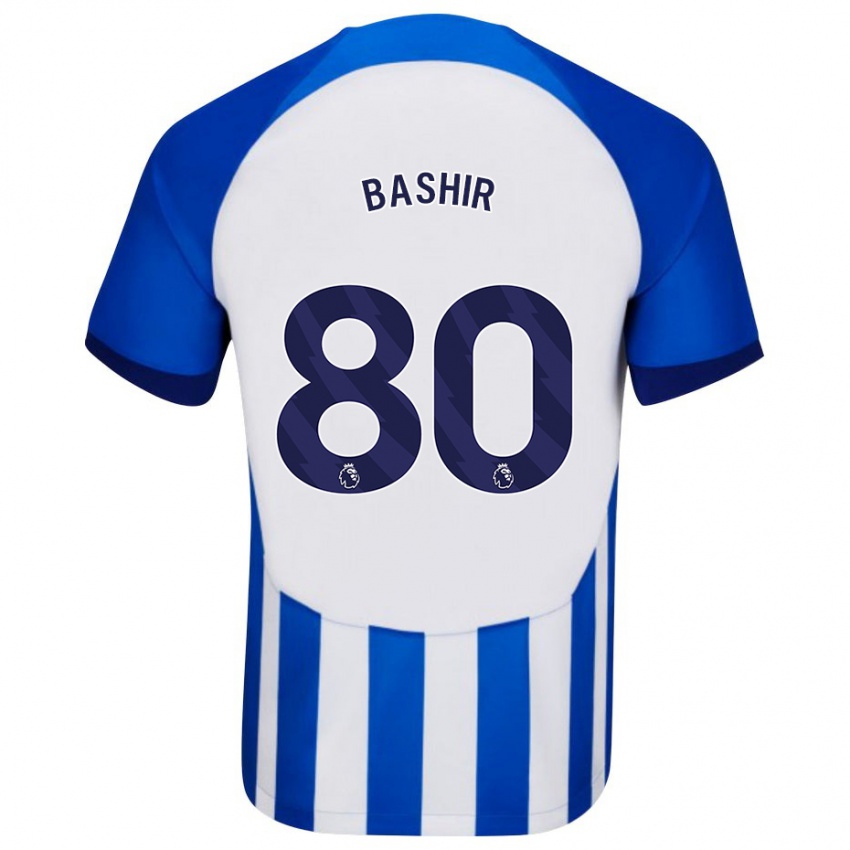 Dámské Sahil Bashir #80 Modrý Domů Hráčské Dresy 2023/24 Dres