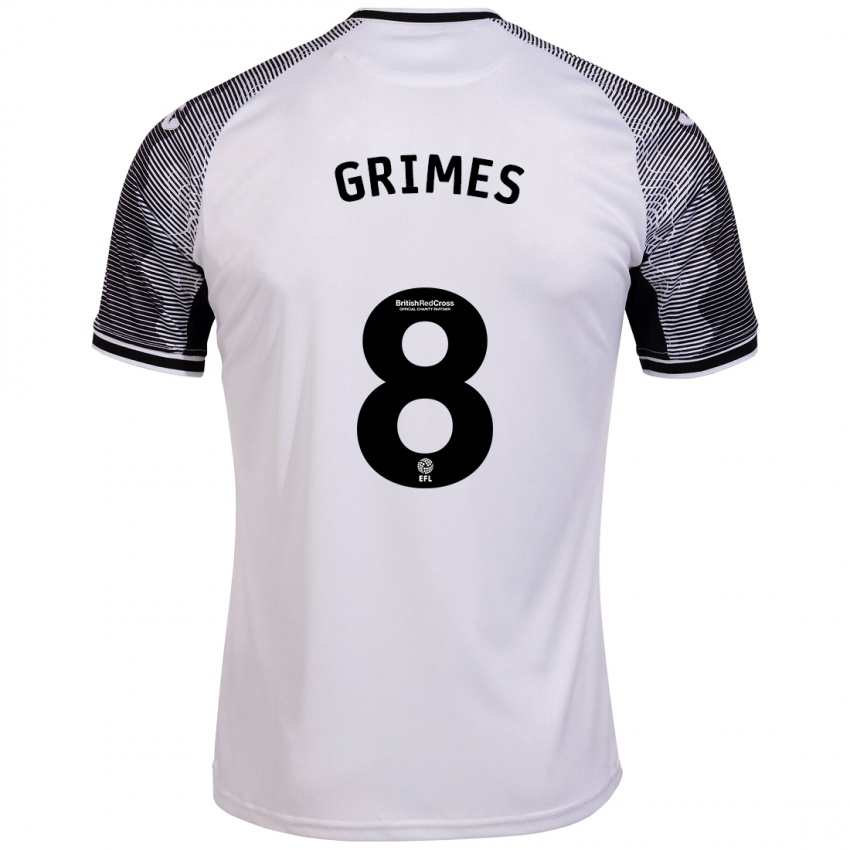 Dámské Matt Grimes #8 Bílý Domů Hráčské Dresy 2023/24 Dres