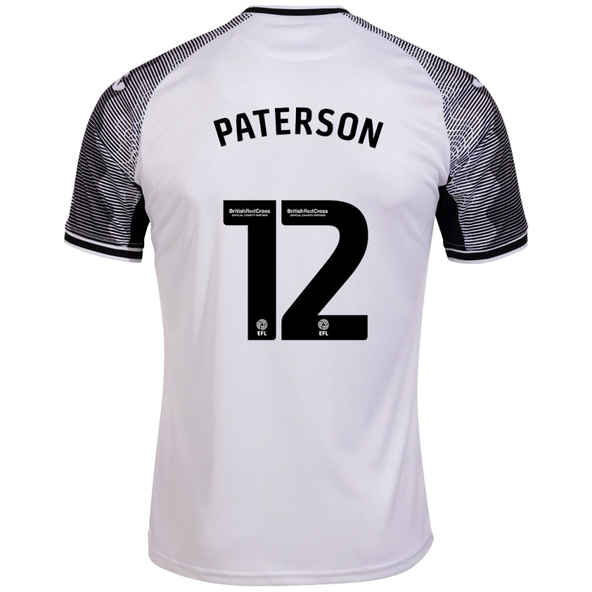 Dámské Jamie Paterson #12 Bílý Domů Hráčské Dresy 2023/24 Dres