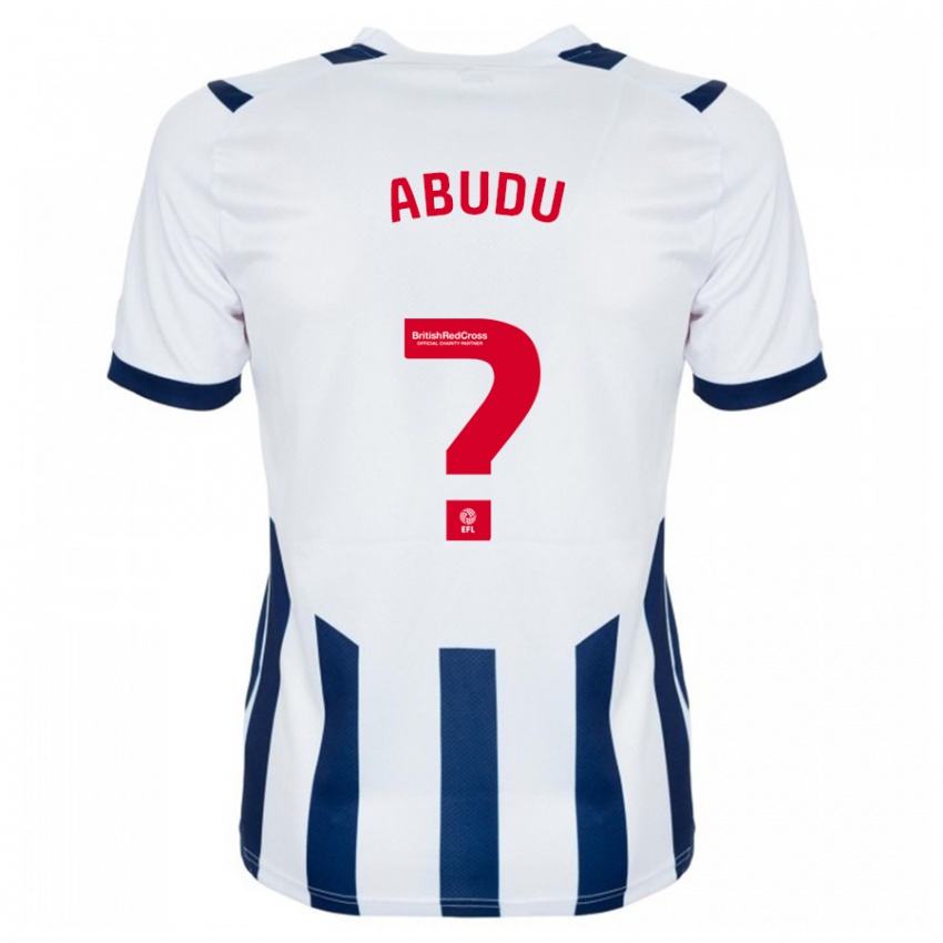 Dámské Abdul Abudu #0 Bílý Domů Hráčské Dresy 2023/24 Dres