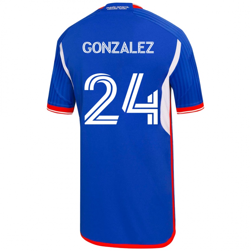 Dámské Emma González #24 Modrý Domů Hráčské Dresy 2023/24 Dres