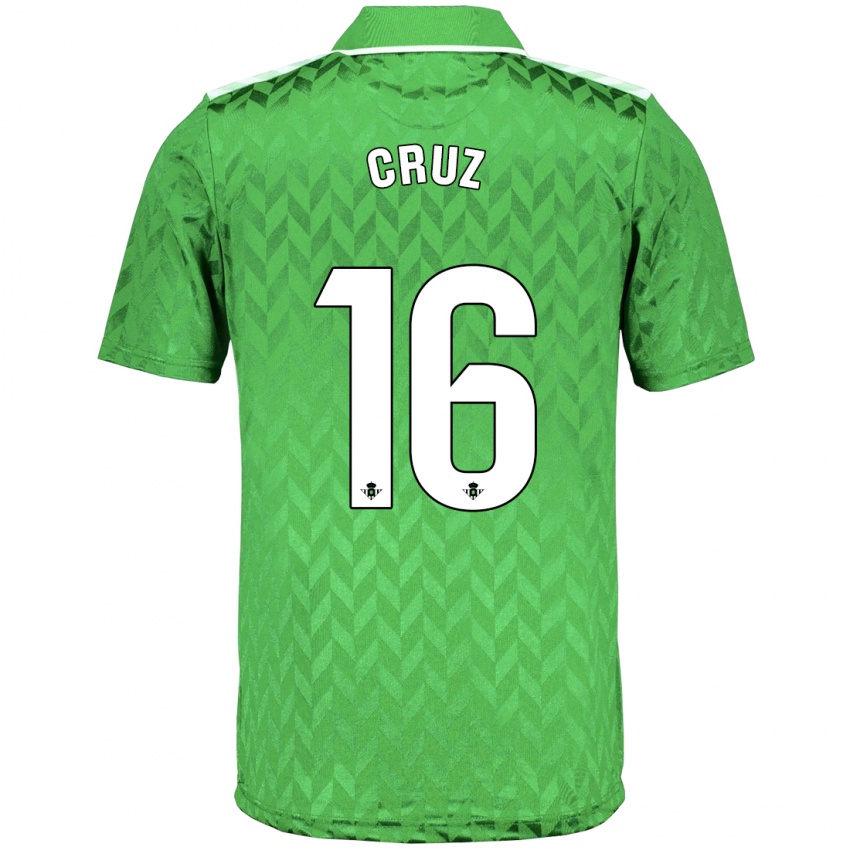 Dámské Juan Cruz #16 Zelená Daleko Hráčské Dresy 2023/24 Dres