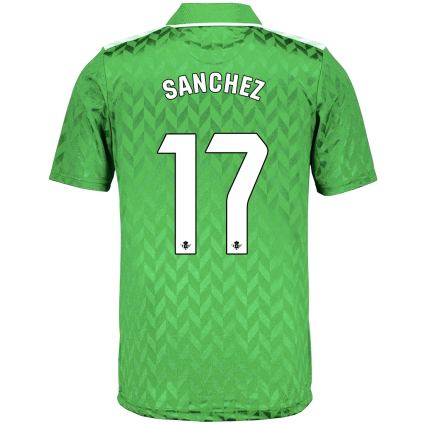 Dámské Rodri Sanchez #17 Zelená Daleko Hráčské Dresy 2023/24 Dres