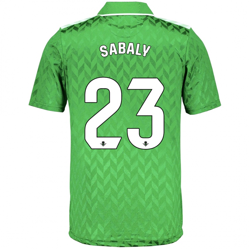 Dámské Youssouf Sabaly #23 Zelená Daleko Hráčské Dresy 2023/24 Dres