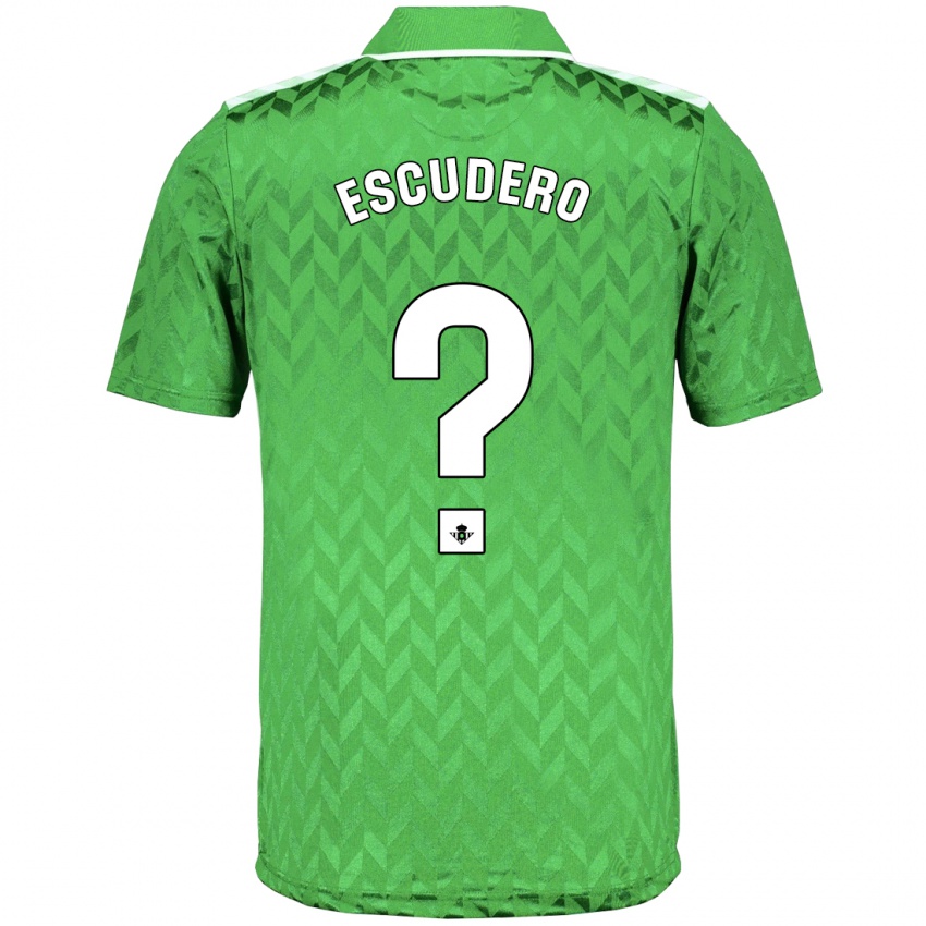 Dámské Ale Escudero #0 Zelená Daleko Hráčské Dresy 2023/24 Dres
