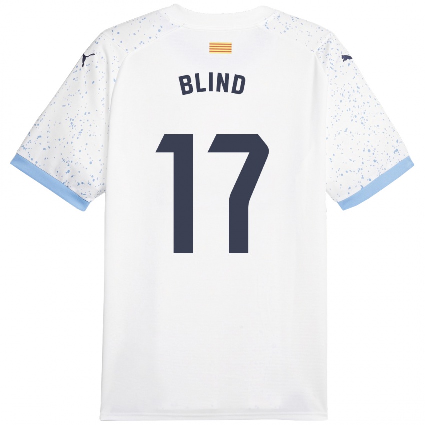 Dámské Daley Blind #17 Bílý Daleko Hráčské Dresy 2023/24 Dres