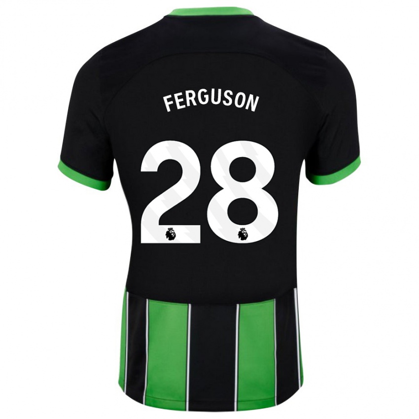 Dámské Evan Ferguson #28 Černá Zelená Daleko Hráčské Dresy 2023/24 Dres