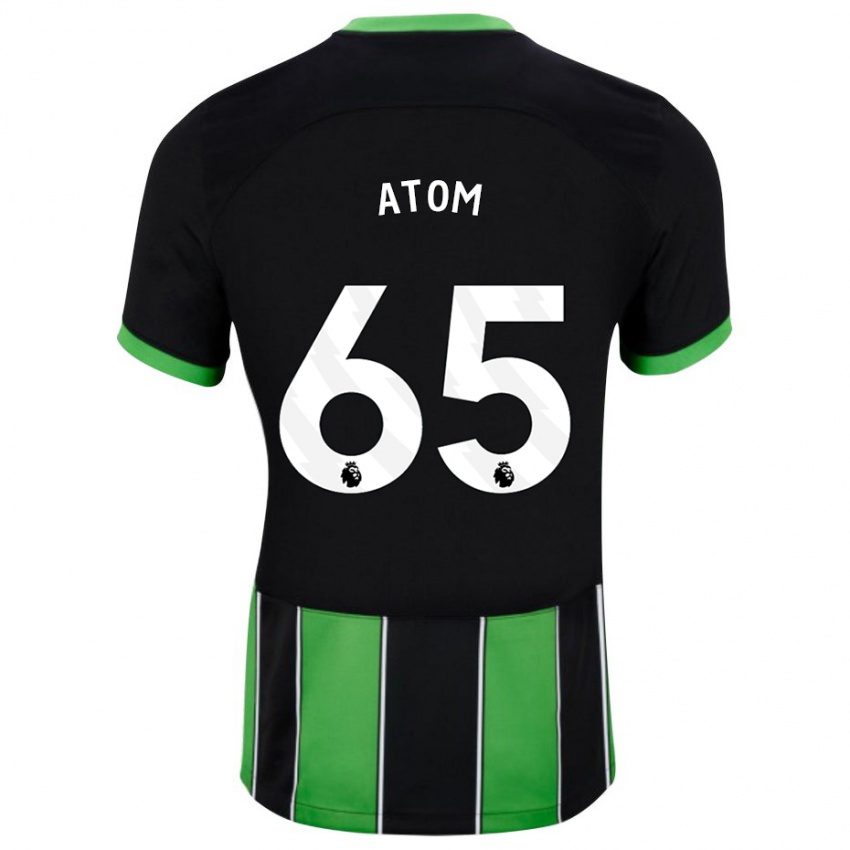 Dámské Noel Atom #65 Černá Zelená Daleko Hráčské Dresy 2023/24 Dres