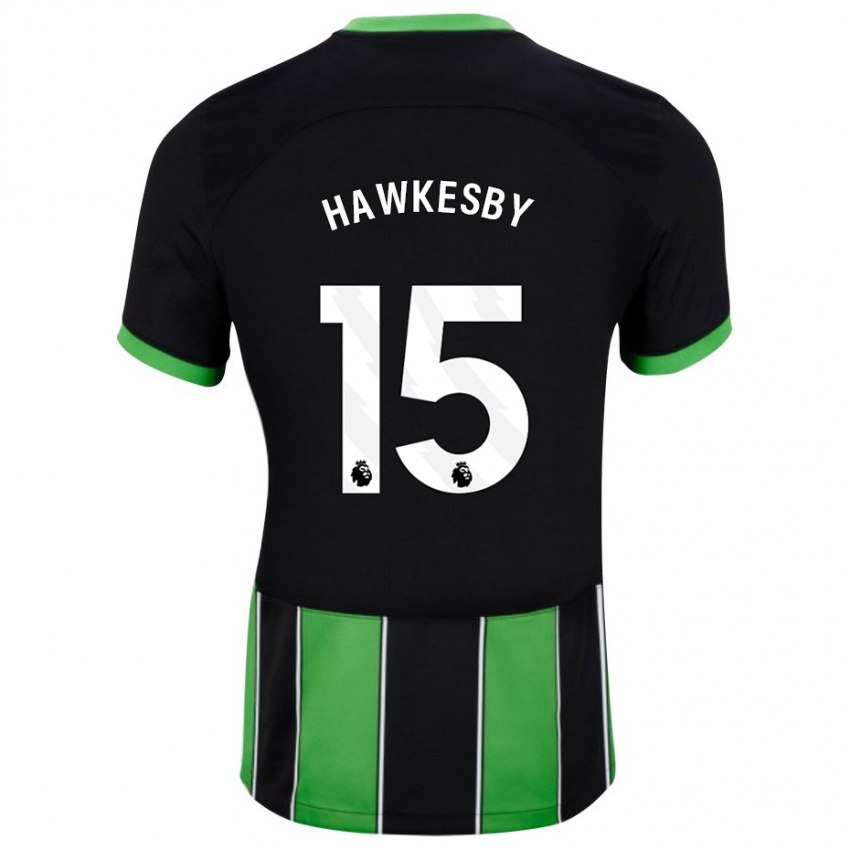 Dámské Mackenzie Hawkesby #15 Černá Zelená Daleko Hráčské Dresy 2023/24 Dres