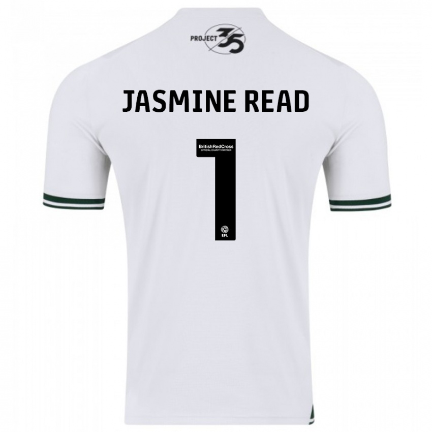 Dámské Jasmine Read #1 Bílý Daleko Hráčské Dresy 2023/24 Dres