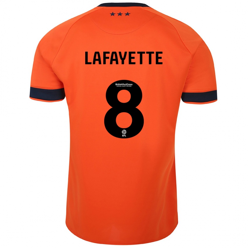 Dámské Abbie Lafayette #8 Oranžový Daleko Hráčské Dresy 2023/24 Dres