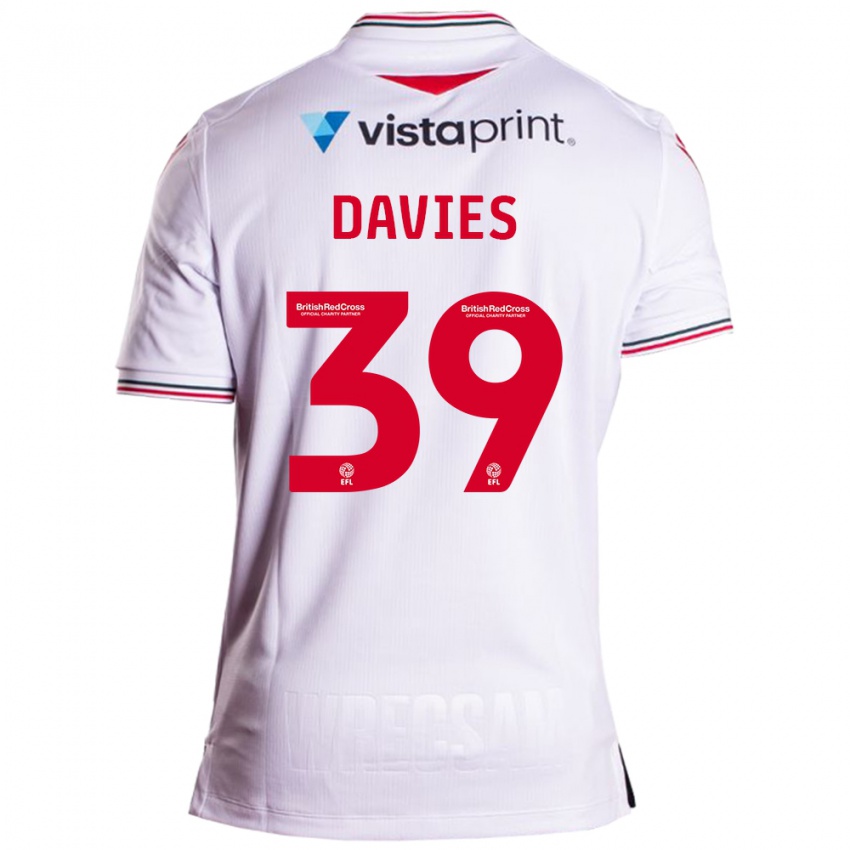 Dámské Daniel Davies #39 Bílý Daleko Hráčské Dresy 2023/24 Dres