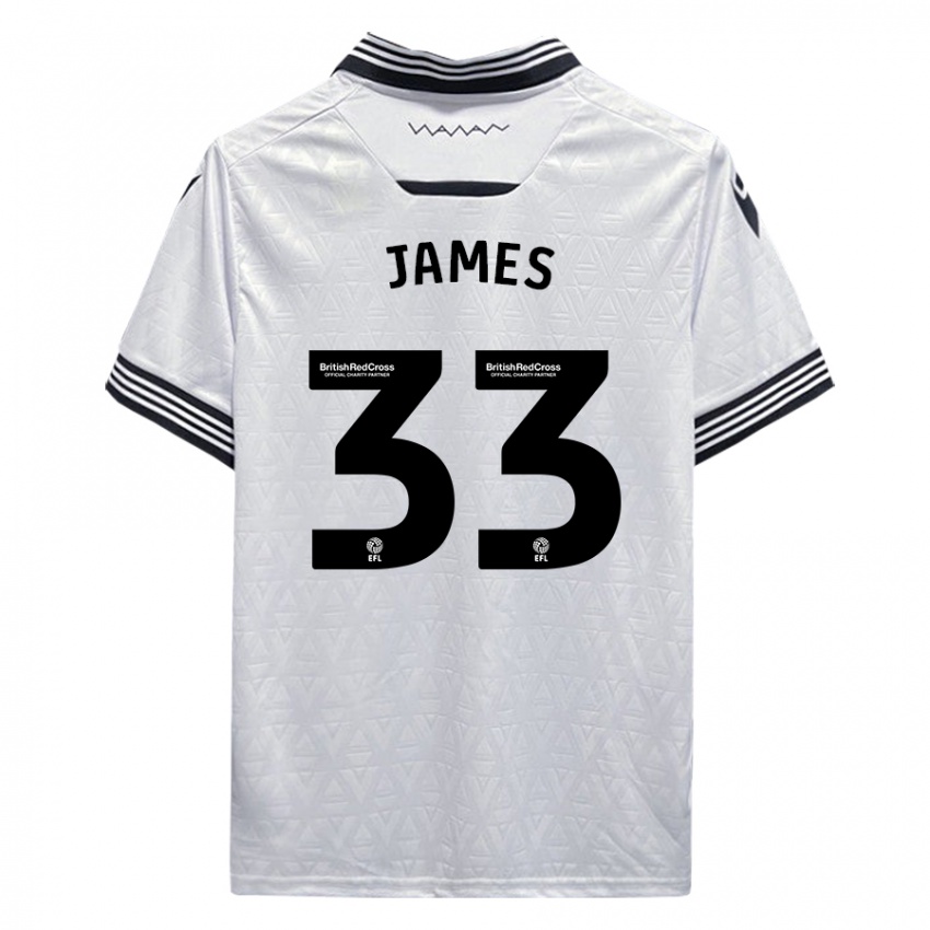 Dámské Reece James #33 Bílý Daleko Hráčské Dresy 2023/24 Dres