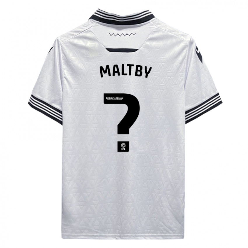 Dámské Mackenzie Maltby #0 Bílý Daleko Hráčské Dresy 2023/24 Dres