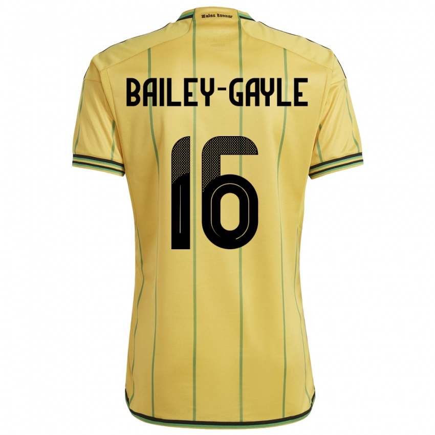 Dámské Jamajka Paige Bailey-Gayle #16 Žlutá Domů Hráčské Dresy 24-26 Dres