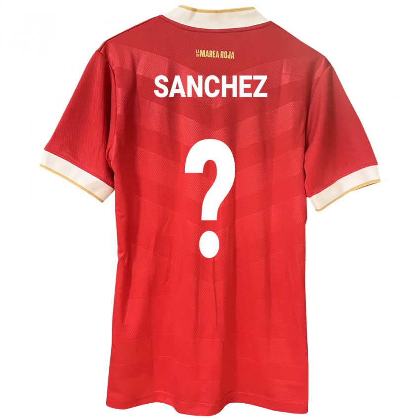 Dámské Panama Aimar Sánchez #0 Červené Domů Hráčské Dresy 24-26 Dres