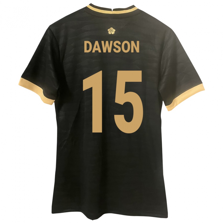 Dámské Panama Didier Dawson #15 Černá Daleko Hráčské Dresy 24-26 Dres