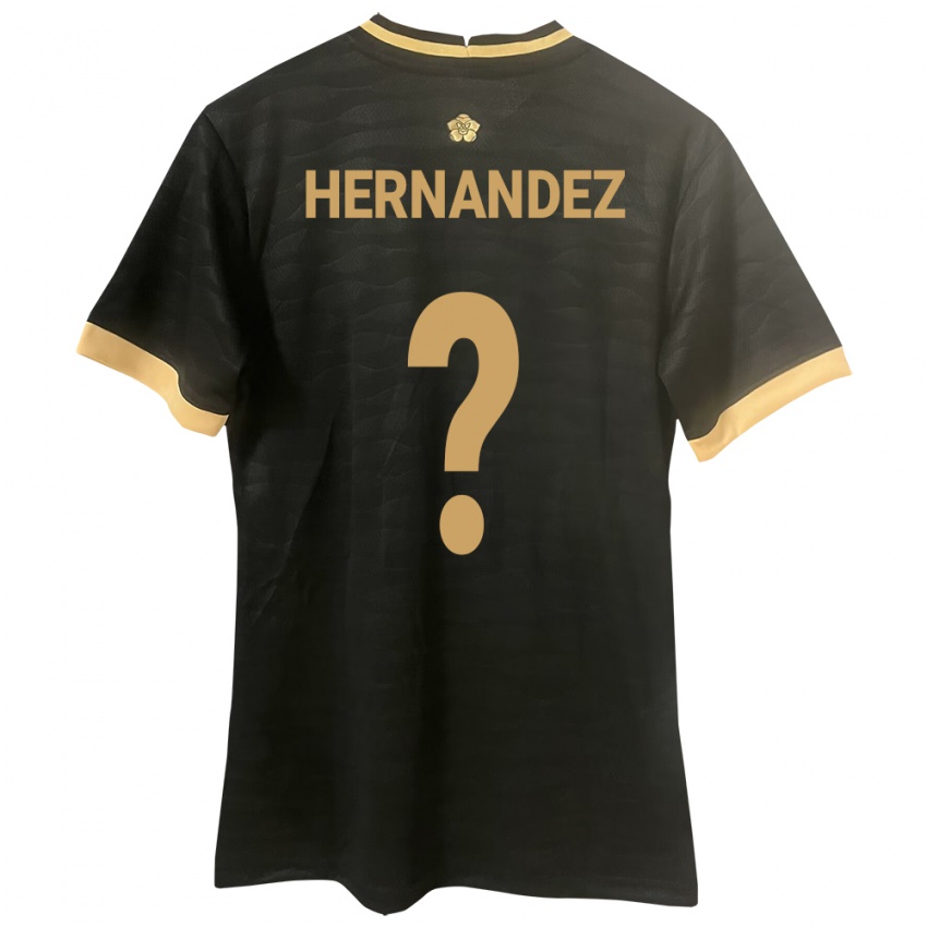 Dámské Panama Carlos Hernández #0 Černá Daleko Hráčské Dresy 24-26 Dres