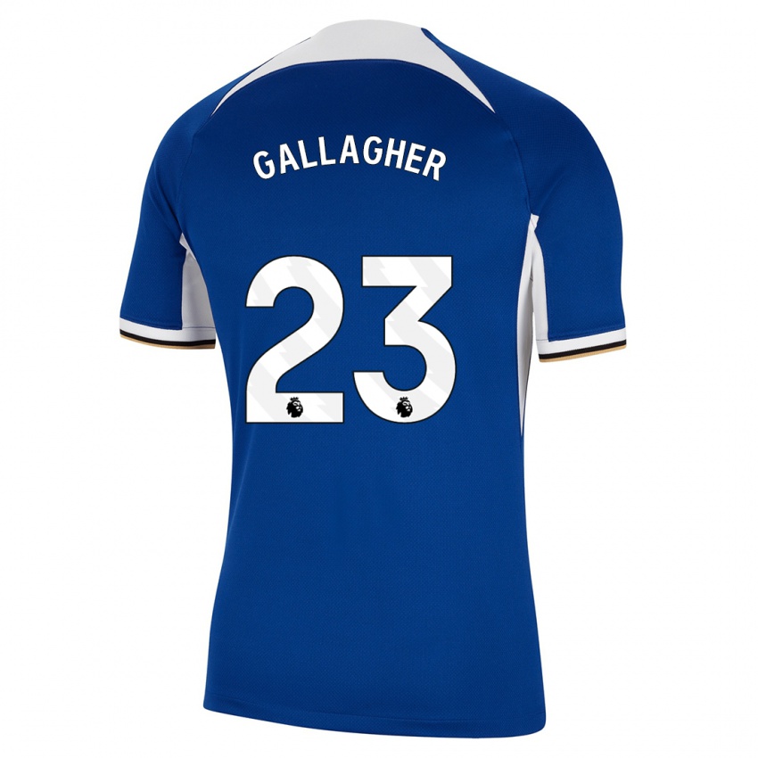 Dětské Conor Gallagher #23 Modrý Domů Hráčské Dresy 2023/24 Dres