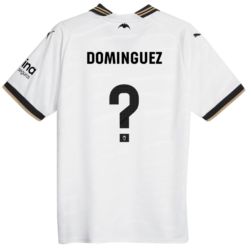 Dětské Mario Dominguez #0 Bílý Domů Hráčské Dresy 2023/24 Dres