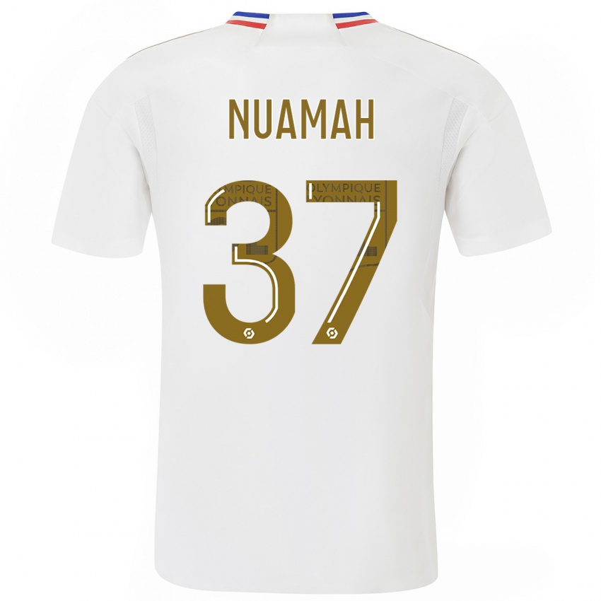 Dětské Ernest Nuamah #37 Bílý Domů Hráčské Dresy 2023/24 Dres