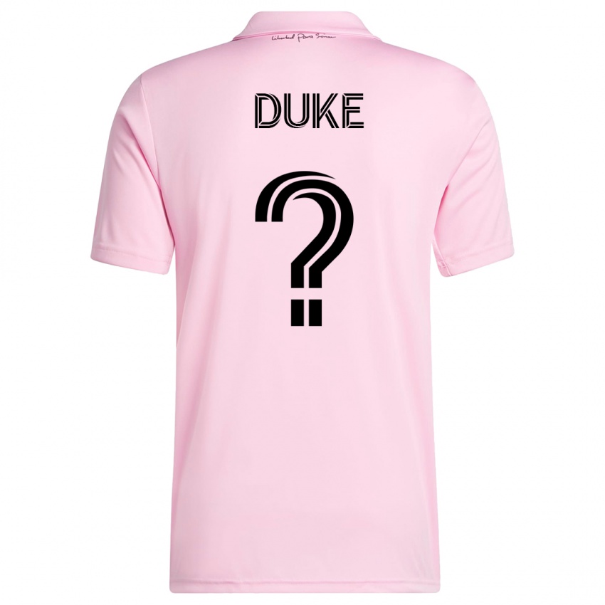 Dětské Bryce Duke #0 Růžový Domů Hráčské Dresy 2023/24 Dres