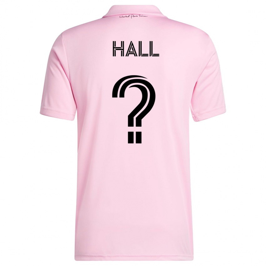 Dětské Tyler Hall #0 Růžový Domů Hráčské Dresy 2023/24 Dres
