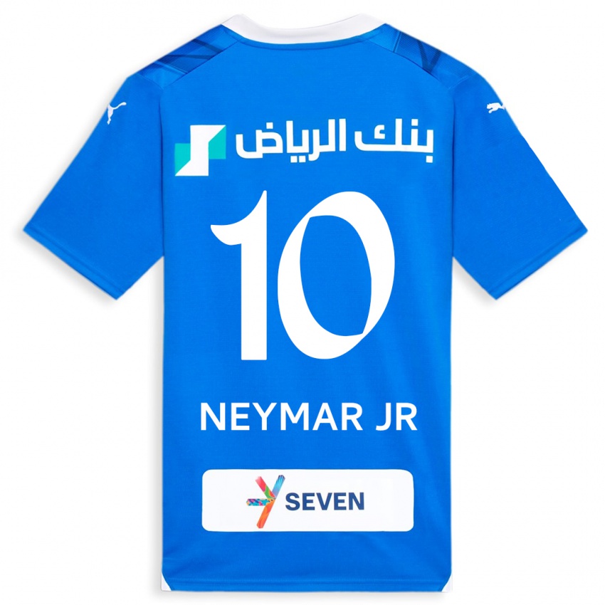 Dětské Neymar #10 Modrý Domů Hráčské Dresy 2023/24 Dres