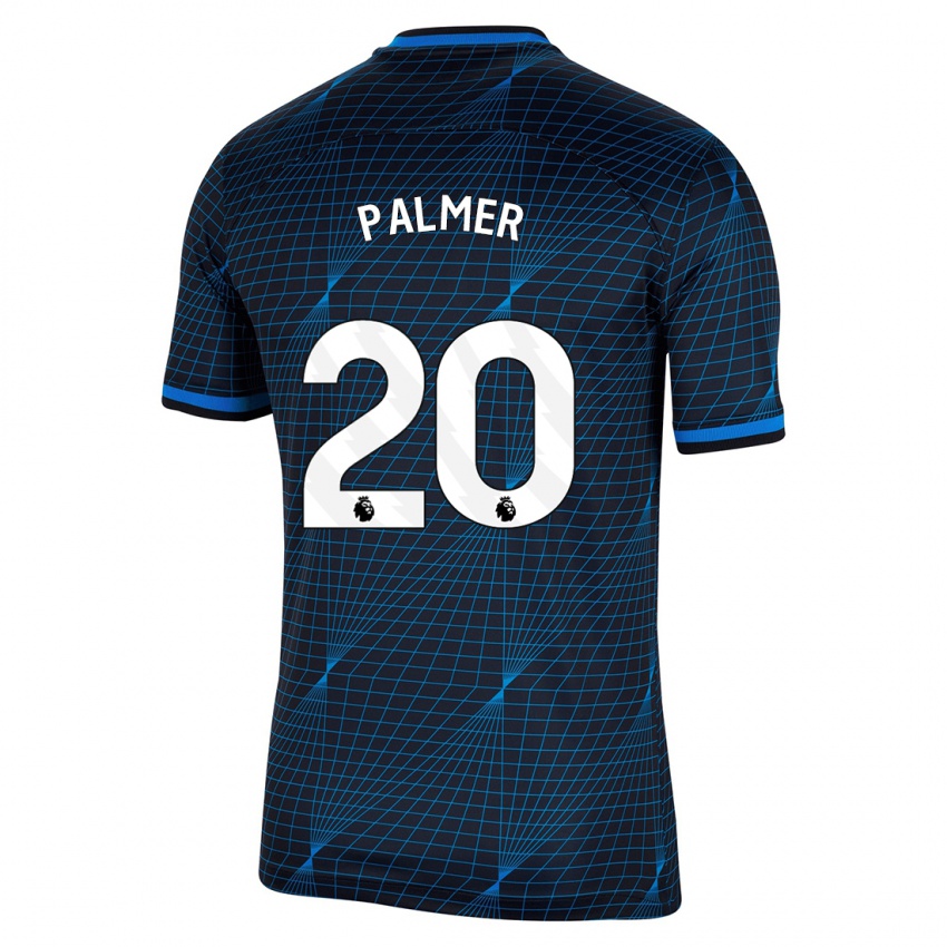 Dětské Cole Palmer #20 Tmavě Modrá Daleko Hráčské Dresy 2023/24 Dres
