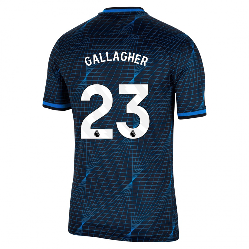 Dětské Conor Gallagher #23 Tmavě Modrá Daleko Hráčské Dresy 2023/24 Dres