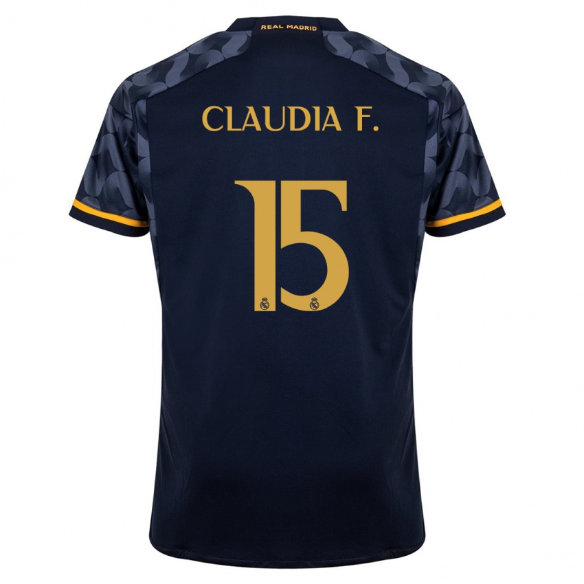 Dětské Claudia Florentino #15 Tmavě Modrá Daleko Hráčské Dresy 2023/24 Dres