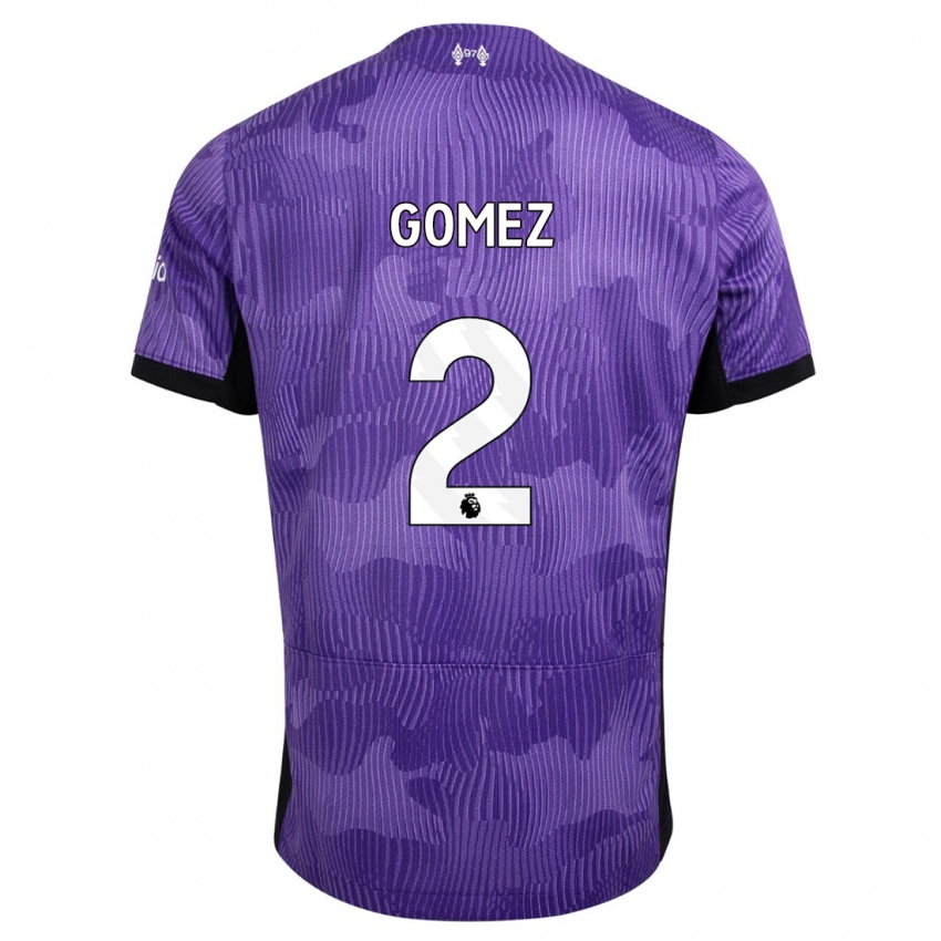 Dětské Joe Gomez #2 Nachový Třetí Hráčské Dresy 2023/24 Dres