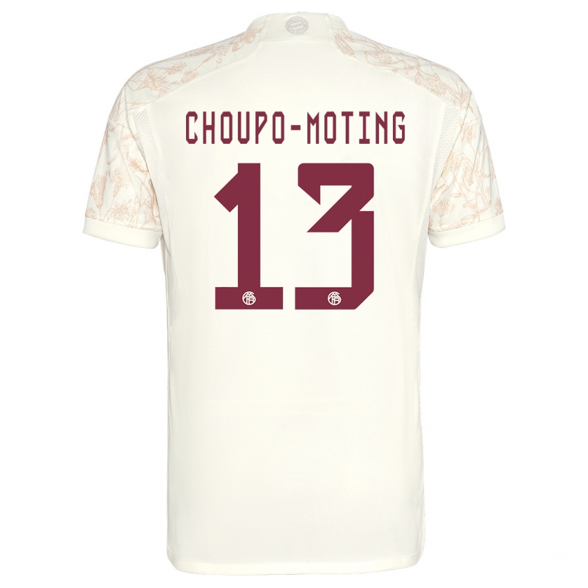 Dětské Eric Maxim Choupo-Moting #13 Off White Třetí Hráčské Dresy 2023/24 Dres