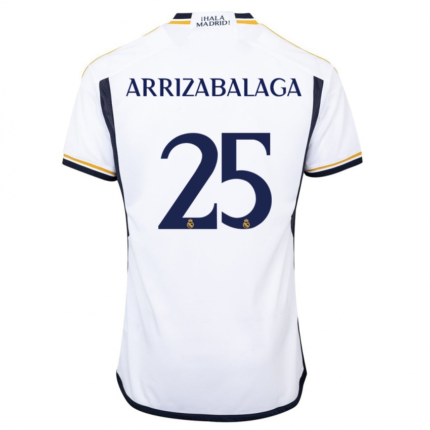 Pánské Kepa Arrizabalaga #25 Bílý Domů Hráčské Dresy 2023/24 Dres