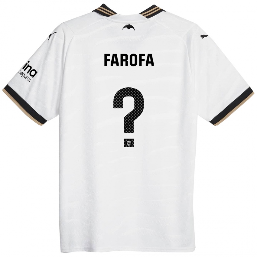 Pánské Rodrigo Farofa #0 Bílý Domů Hráčské Dresy 2023/24 Dres