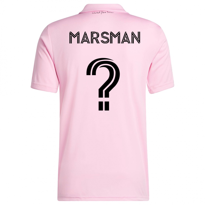 Pánské Nick Marsman #0 Růžový Domů Hráčské Dresy 2023/24 Dres