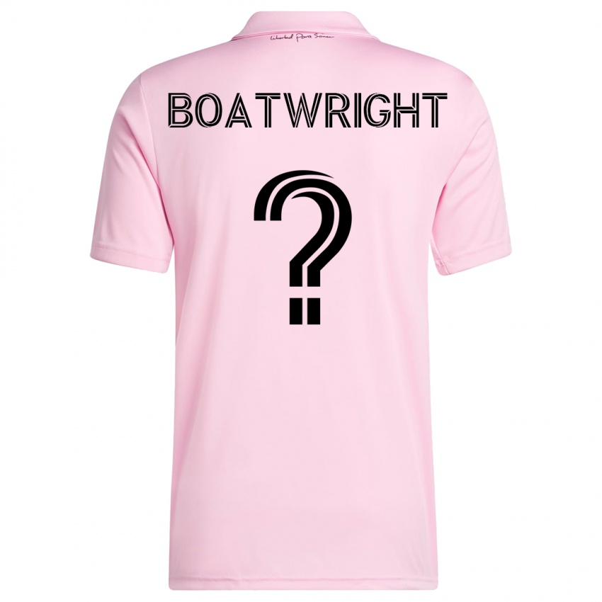 Pánské Israel Boatwright #0 Růžový Domů Hráčské Dresy 2023/24 Dres