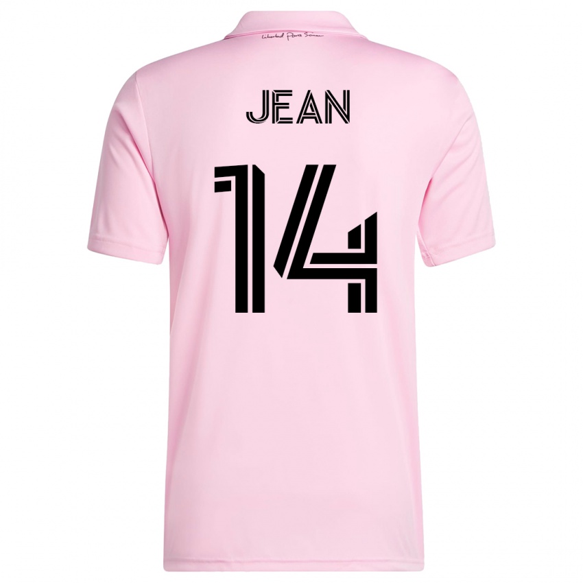 Pánské Corentin Jean #14 Růžový Domů Hráčské Dresy 2023/24 Dres