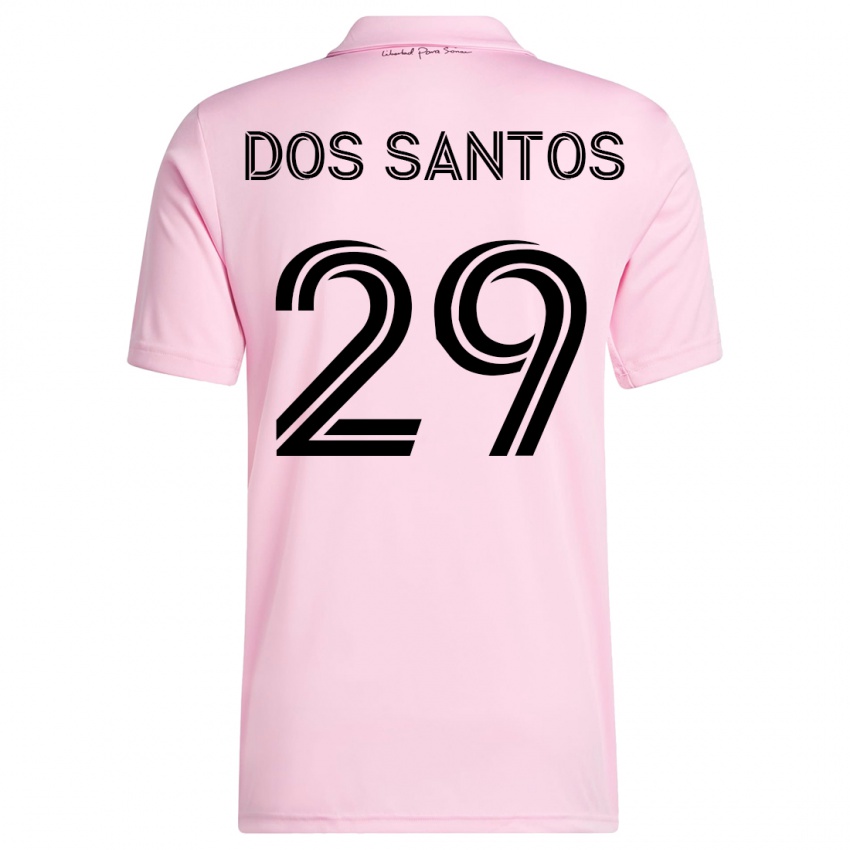 Pánské Cj Dos Santos #29 Růžový Domů Hráčské Dresy 2023/24 Dres
