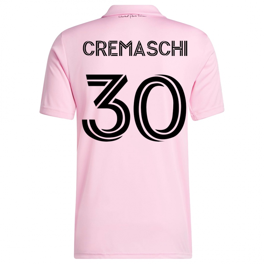 Pánské Benja Cremaschi #30 Růžový Domů Hráčské Dresy 2023/24 Dres