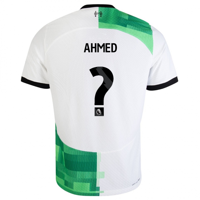 Pánské Karim Ahmed #0 Bílá Zelená Daleko Hráčské Dresy 2023/24 Dres