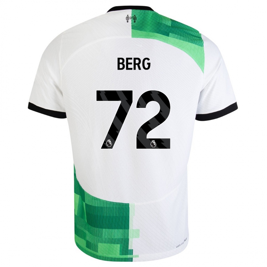 Pánské Sepp Van Den Berg #72 Bílá Zelená Daleko Hráčské Dresy 2023/24 Dres