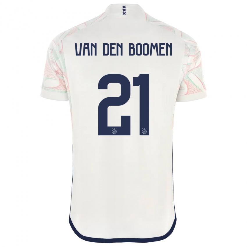 Pánské Branco Van Den Boomen #21 Bílý Daleko Hráčské Dresy 2023/24 Dres