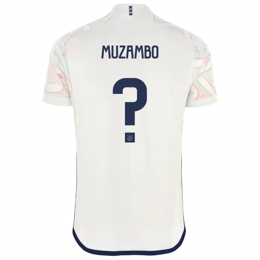Pánské Stanis Idumbo Muzambo #0 Bílý Daleko Hráčské Dresy 2023/24 Dres