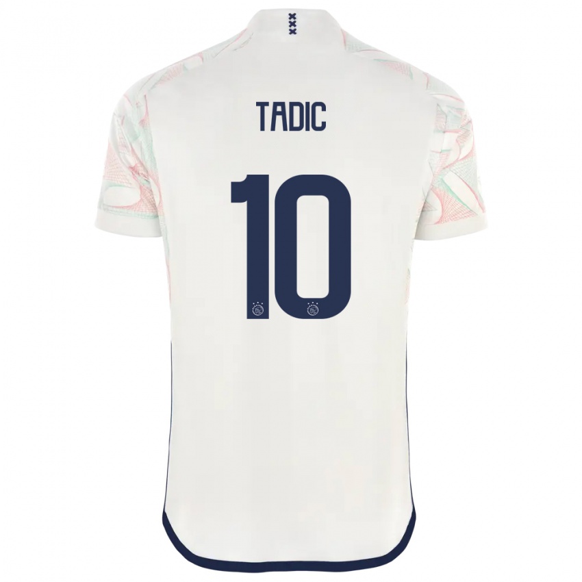 Pánské Dusan Tadic #10 Bílý Daleko Hráčské Dresy 2023/24 Dres