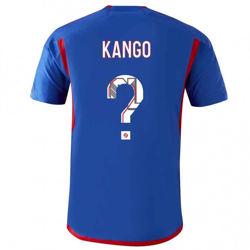 Pánské Steeve Kango #0 Modrá Červená Daleko Hráčské Dresy 2023/24 Dres