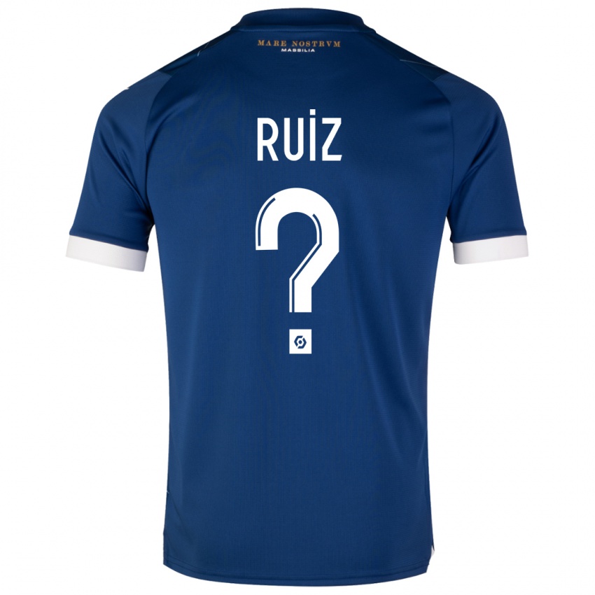 Pánské Pedro Ruiz #0 Tmavě Modrá Daleko Hráčské Dresy 2023/24 Dres
