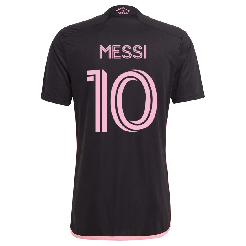 Pánské Lionel Messi #10 Černá Daleko Hráčské Dresy 2023/24 Dres