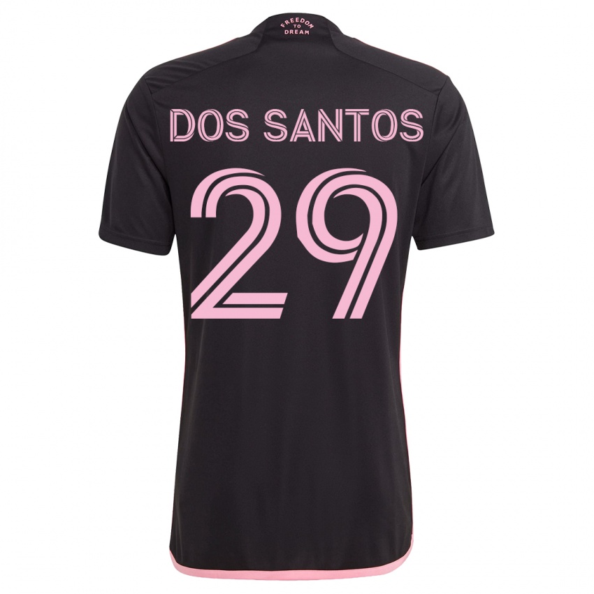 Pánské Cj Dos Santos #29 Černá Daleko Hráčské Dresy 2023/24 Dres