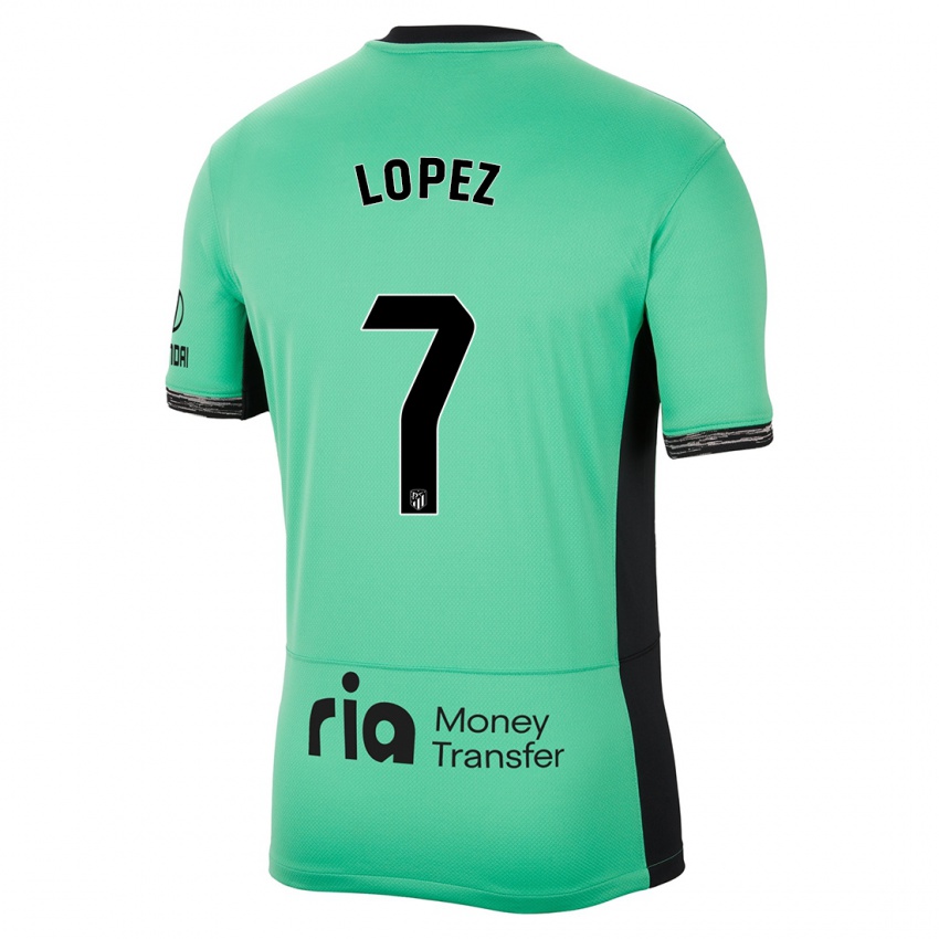 Pánské Maitane Lopez #7 Jarní Zelená Třetí Hráčské Dresy 2023/24 Dres